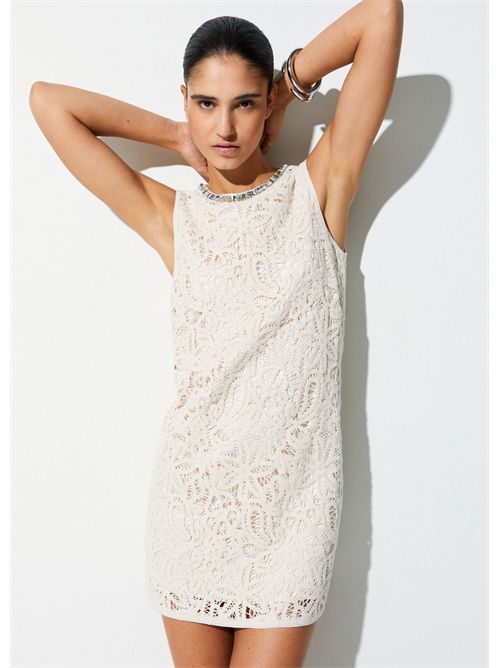 Abito corto in macramè LIU JO | WA6362J7871/W9831